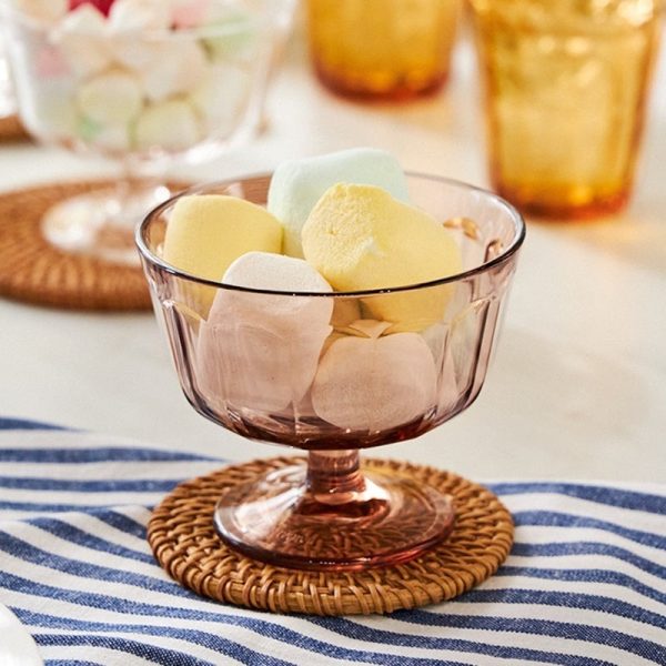 Korean Classic Acrylic Ice Cream Bowl 280ml on Sale