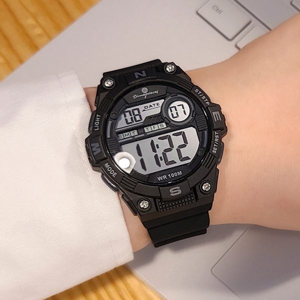 OST - Matte Waterproof Men s Digital Jelly Watch For Sale - Image 4