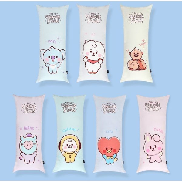NARA HOME DECO x BT21- Sketch Square Body Pillow on Sale